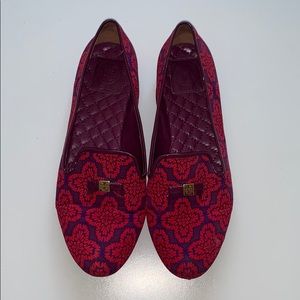 TORY BURCH foral flats
